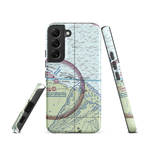 Flaxman Island Airstrip (FXM) VFR Sectional Samsung Phone Case