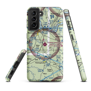 Fleming Mason Airport (FGX) VFR Sectional Samsung Phone Case