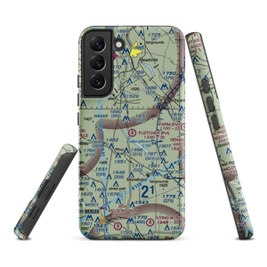 Fletcher Airport (0PN0) VFR Sectional Samsung Phone Case