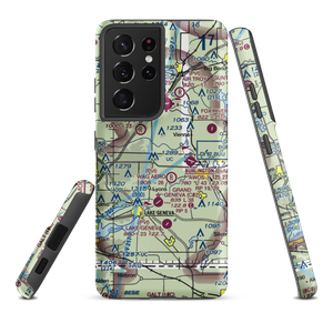 Fletcher Airport (9WI8) VFR Sectional Samsung Phone Case