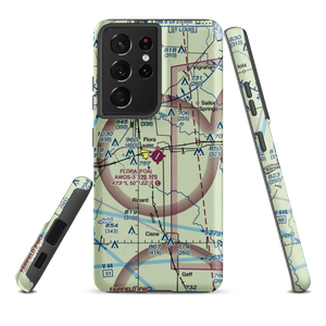 Flora Municipal Airport (FOA) VFR Sectional Samsung Phone Case