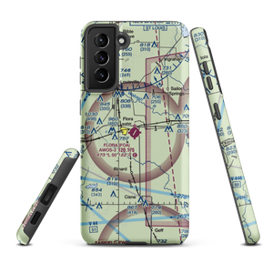 Flora Municipal Airport (FOA) VFR Sectional Samsung Phone Case