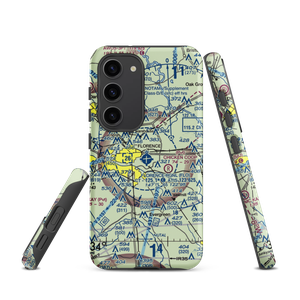 Florence Regional Airport (FLO) VFR Sectional Samsung Phone Case