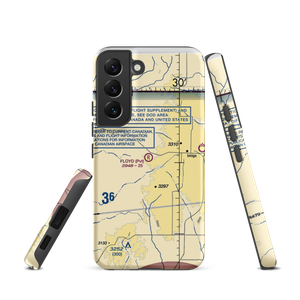 Floyd Ranch Airport (MT09) VFR Sectional Samsung Phone Case