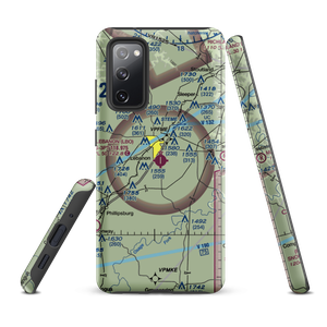 Floyd W. Jones Lebanon Airport (LBO) VFR Sectional Samsung Phone Case