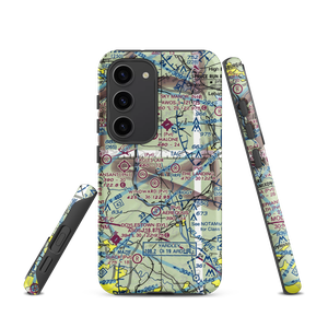 Fly-N-D Landing Strip (92NJ) VFR Sectional Samsung Phone Case