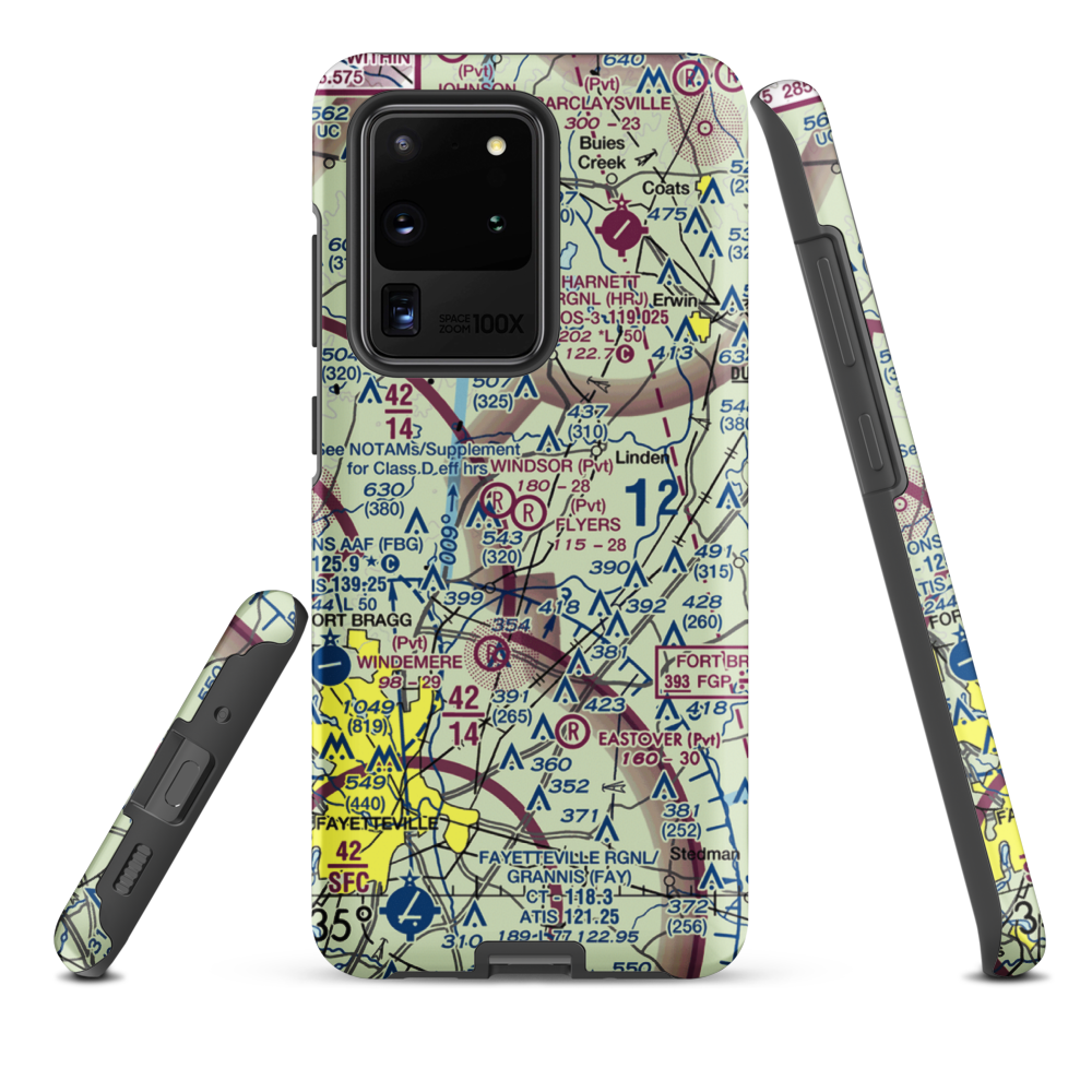 Flyers Airpark (9NC2) VFR Sectional Samsung Phone Case Samsung Galaxy S20 Ultra model shown