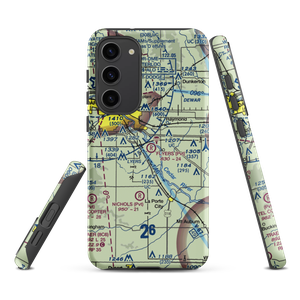 Flyers Airport (10IA) VFR Sectional Samsung Phone Case