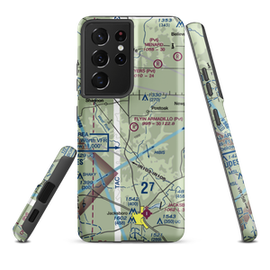 Flyin Armadillo Airport (TE55) VFR Sectional Samsung Phone Case