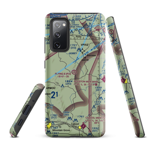 Flying 'E' Airport (6MO3) VFR Sectional Samsung Phone Case