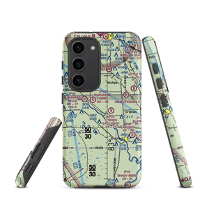 Flying 'F' Farms Airport (4FD2) VFR Sectional Samsung Phone Case