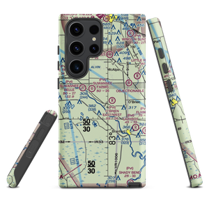 Flying 'F' Farms Airport (4FD2) VFR Sectional Samsung Phone Case