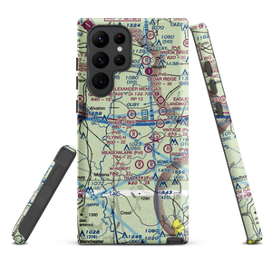 Flying 'H' Ranch Airport (GA68) VFR Sectional Samsung Phone Case