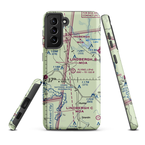 Flying 'J' Ranch Airport (MO72) VFR Sectional Samsung Phone Case