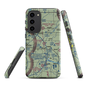 Flying 'O' Airport (3WI4) VFR Sectional Samsung Phone Case