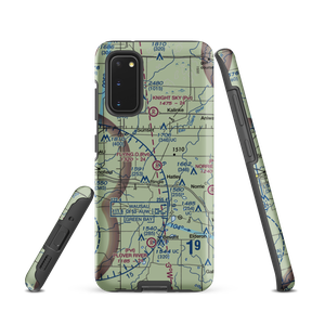 Flying 'O' Airport (3WI4) VFR Sectional Samsung Phone Case