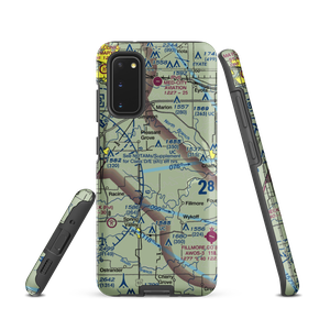 Flying A Airport (2C4) VFR Sectional Samsung Phone Case