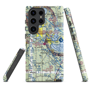 Flying Baron Estates Airport (10FA) VFR Sectional Samsung Phone Case