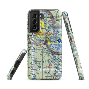 Flying Baron Estates Airport (10FA) VFR Sectional Samsung Phone Case