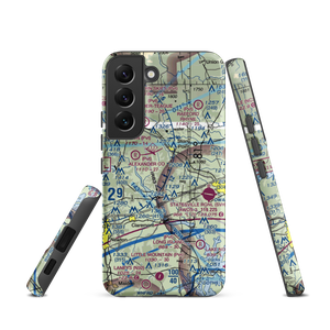 Flying Bj Airport (3NC5) VFR Sectional Samsung Phone Case