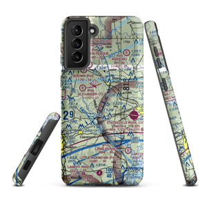 Flying Bj Airport (3NC5) VFR Sectional Samsung Phone Case