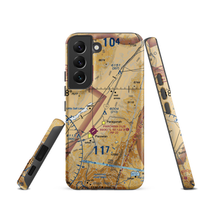 Flying Cal Ute Rancheros Airport (UT15) VFR Sectional Samsung Phone Case