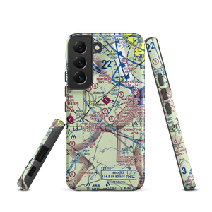 Flying Circus Aerodrome (3VA3) VFR Sectional Samsung Phone Case