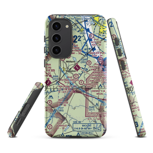 Flying Circus Aerodrome (3VA3) VFR Sectional Samsung Phone Case