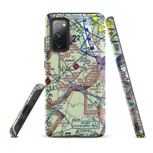 Flying Circus Aerodrome (3VA3) VFR Sectional Samsung Phone Case
