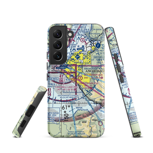 Flying Crown Airport (AK12) VFR Sectional Samsung Phone Case