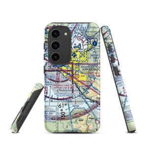 Flying Crown Airport (AK12) VFR Sectional Samsung Phone Case