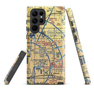 Flying E Airport (22CO) VFR Sectional Samsung Phone Case