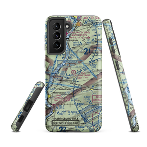 Flying Eagle Airport (PS21) VFR Sectional Samsung Phone Case