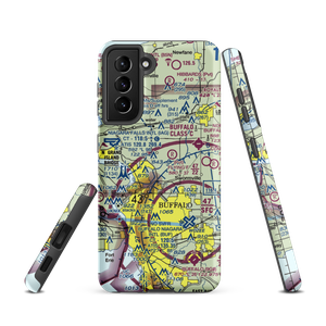 Flying F Airport (78NY) VFR Sectional Samsung Phone Case