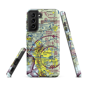 Flying F Airport (78NY) VFR Sectional Samsung Phone Case