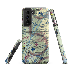 Flying Gluepie Ranch Airport (74CA) VFR Sectional Samsung Phone Case
