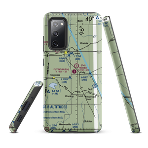 Flying H Airport (2KS6) VFR Sectional Samsung Phone Case