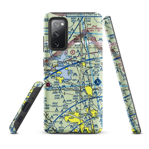 Flying Hare Field Airport (34XS) VFR Sectional Samsung Phone Case