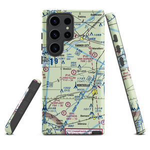 Flying Illini Airport (IL80) VFR Sectional Samsung Phone Case