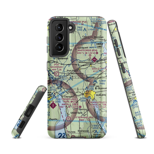 Flying K Airport (6NK8) VFR Sectional Samsung Phone Case