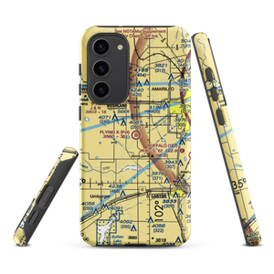 Flying K Airport (7TX8) VFR Sectional Samsung Phone Case