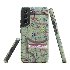 Flying Machines Airstrip (AR08) VFR Sectional Samsung Phone Case