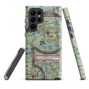 Flying Machines Airstrip (AR08) VFR Sectional Samsung Phone Case