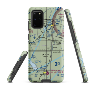 Flying N Ranch Airport (01KS) VFR Sectional Samsung Phone Case