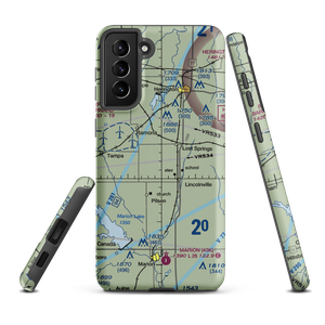 Flying N Ranch Airport (01KS) VFR Sectional Samsung Phone Case