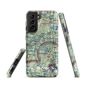 Flying R Airport (PN35) VFR Sectional Samsung Phone Case