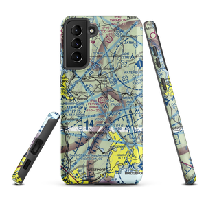 Flying Ridge Airstrip (CT52) VFR Sectional Samsung Phone Case