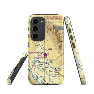 Flying S Ranch Ultralightport (NV54) VFR Sectional Samsung Phone Case