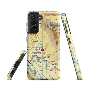 Flying S Ranch Ultralightport (NV54) VFR Sectional Samsung Phone Case