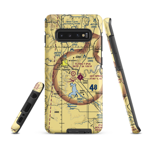 Flying T Airport (SD68) VFR Sectional Samsung Phone Case